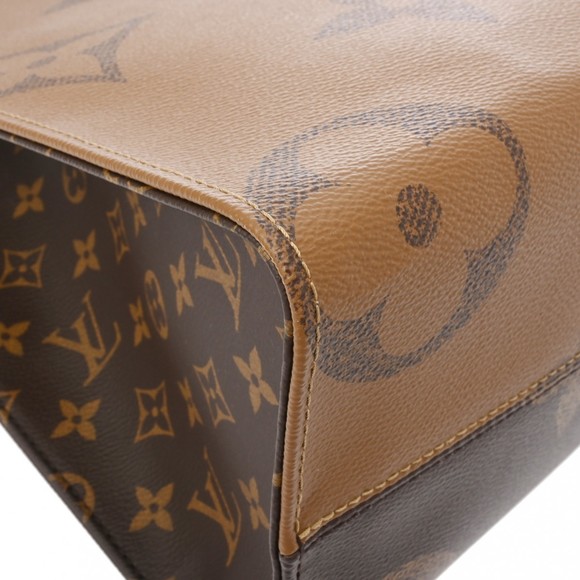Louis Vuitton Go Handbag MM Monogram the Brown Reverse On - Picture 8 of 11